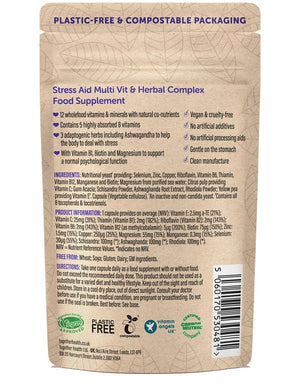 Together Health Stress Aid Vegan & Organic Supplement x30 – Compostable Packet - Plastic Freedom