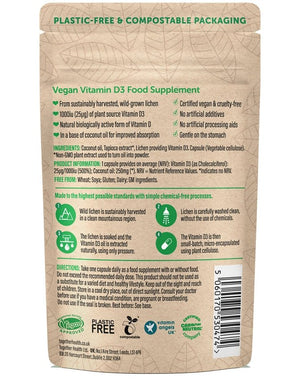 Together Health Vitamin D3 Vegan & Organic Supplement x30 – Compostable Packet - Plastic Freedom