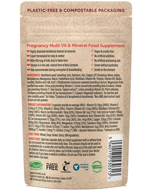 Together Health Vitamin Pregnancy Vegan & Organic Supplement x30 – Compostable Packet - Plastic Freedom