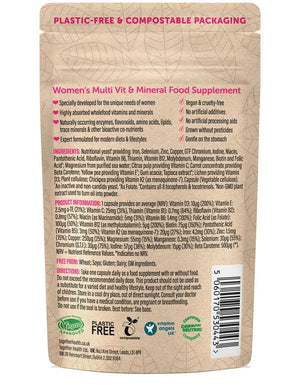 Together Health Women's Multivitamin Vegan & Organic Supplement x30 – Compostable Packet - Plastic Freedom