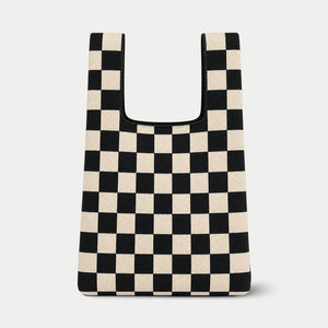 TOKEII Knitted Reusable Bag Medium - Recycled Polyester & Cotton Yarn - Plastic Freedom