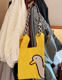 TOKEII Knitted Reusable Bag Medium - Recycled Polyester & Cotton Yarn - Plastic Freedom