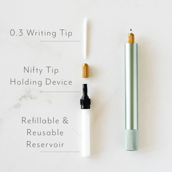 Tom's Studio Lumos Mini - The Infinitely Refillable Pen - Plastic Freedom