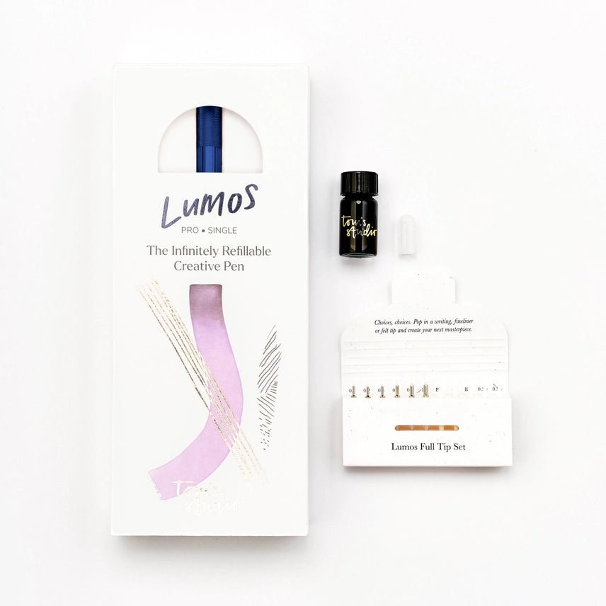 Tom's Studio Lumos Pro Duo - The Infinitely Refillable Pen - Plastic Freedom