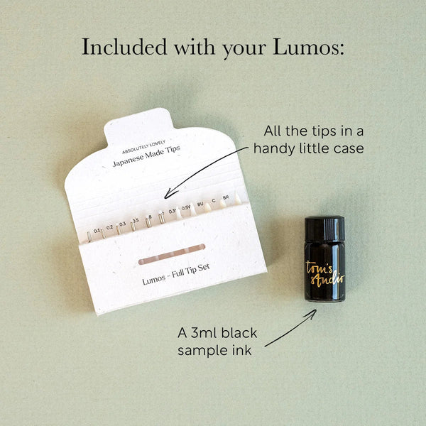 Tom's Studio Lumos Pro Duo - The Infinitely Refillable Pen - Plastic Freedom