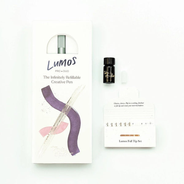 Tom's Studio Lumos Pro Single - The Infinitely Refillable Pen - Plastic Freedom