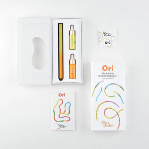 Tom's Studio Ori Highlighter - The Infinitely Refillable Pen - Plastic Freedom