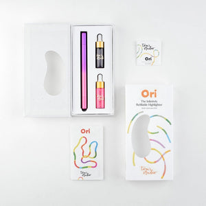 Tom's Studio Ori Highlighter - The Infinitely Refillable Pen - Plastic Freedom