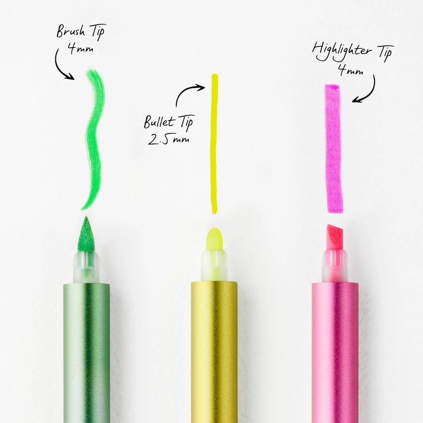 Tom's Studio Ori Highlighter - The Infinitely Refillable Pen - Plastic Freedom