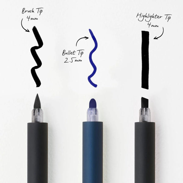Tom's Studio Ori Permanent Market - The Infinitely Refillable Pen - Plastic Freedom
