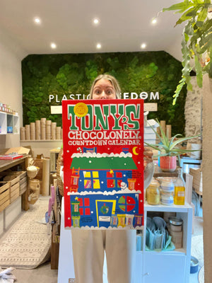 Tony's Chocolonely Christmas Advent Calendar - Plastic Freedom