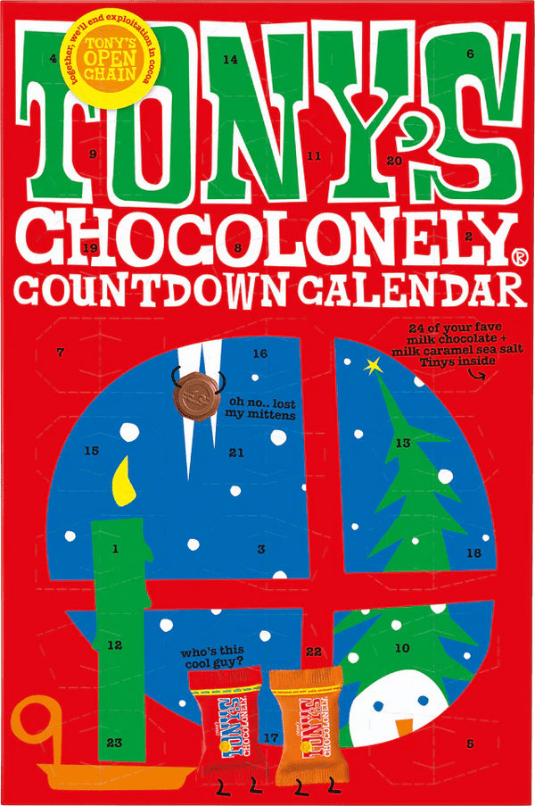 Tony's Chocolonely Christmas Advent Calendar - Plastic Freedom