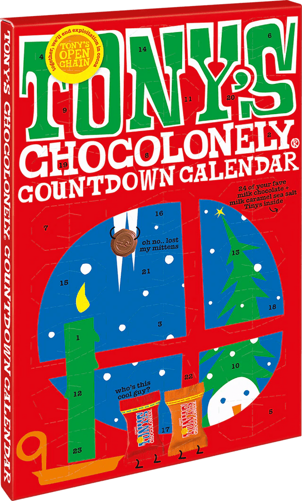 Tony's Chocolonely Christmas Advent Calendar - Plastic Freedom