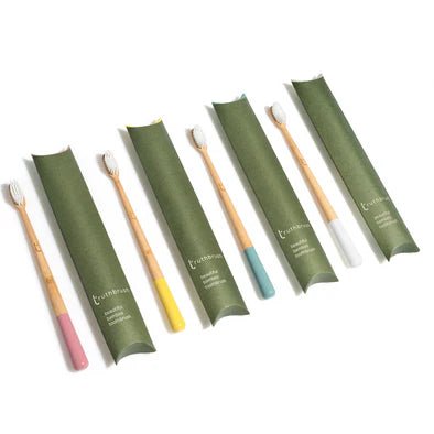 Truthbrush Bamboo Toothbrush - Year Supply - Plastic Freedom