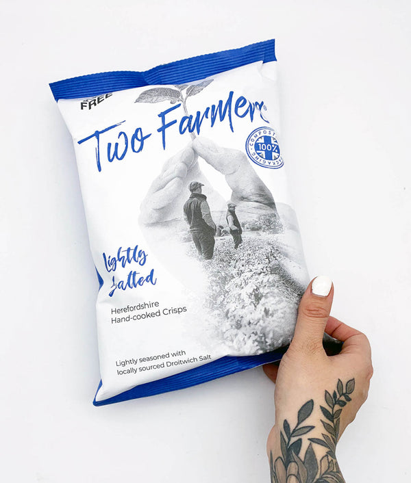 Two Farmers Plastic Free Crisps x24 40g Bags - Mixed Selection Box
