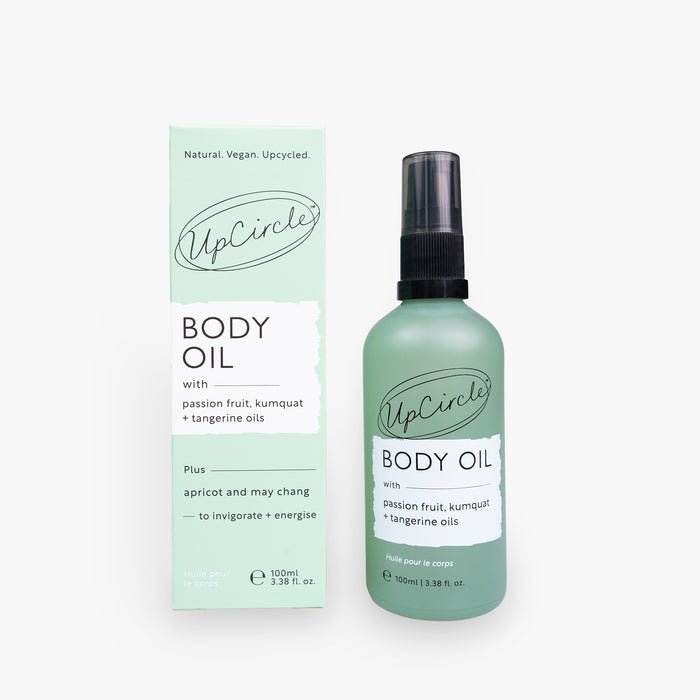 Upcircle Body Oil with upcycled Passion Fruit Oil - 100ml - Plastic Freedom