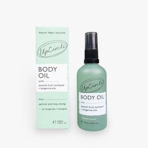 Upcircle Body Oil with upcycled Passion Fruit Oil - 100ml - Plastic Freedom