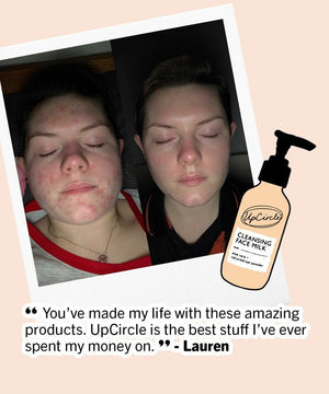 UpCircle Cleansing Face Milk with Oat Powder + Aloe Vera - Plastic Freedom