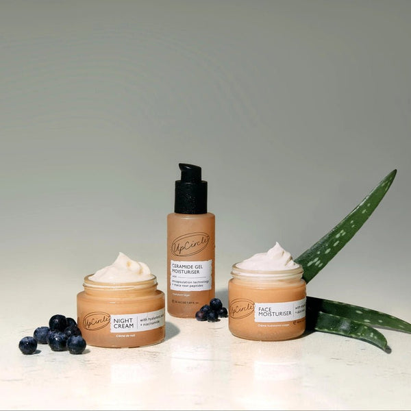 UpCircle Cooling Gel Moisturiser with Ceramides + Maca Root Peptides - Plastic Freedom