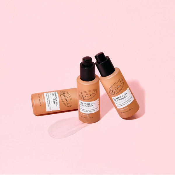 UpCircle Cooling Gel Moisturiser with Ceramides + Maca Root Peptides - Plastic Freedom