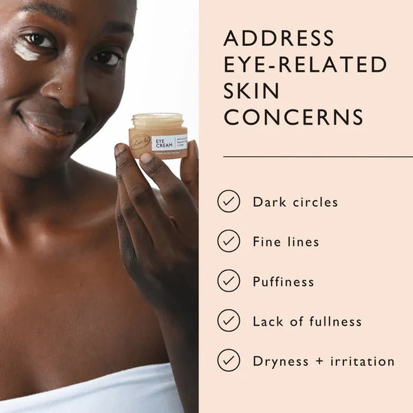 UpCircle Eye Cream with Hyaluronic Acid + Coffee - Plastic Freedom