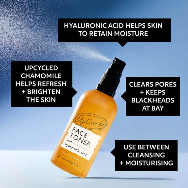 UpCircle Face Toner with Hyaluronic Acid - Plastic Freedom