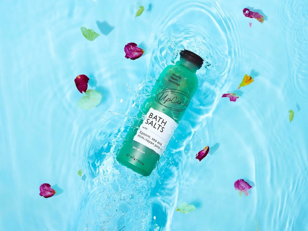 UpCircle Upcycled Rose Petal Bath Salts - Plastic Freedom