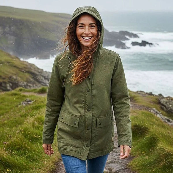 Rapanui Cotton Fleece Lined Women's Jacket