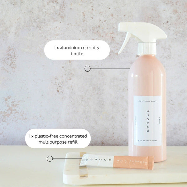 Spruce Refillable Multi-Purpose Cleaner - Organic Geranium Essential Oil