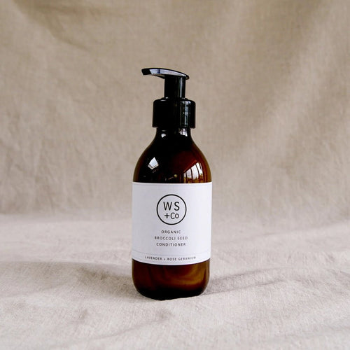 Wild Sage + Co Lavender & Rose Geranium Hair Conditioner - Plastic Freedom