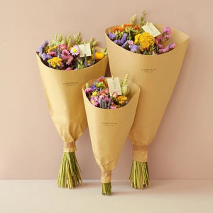 Wildflowers by Floriette Dried Flower Bouquet 50cm - Field - Plastic Freedom