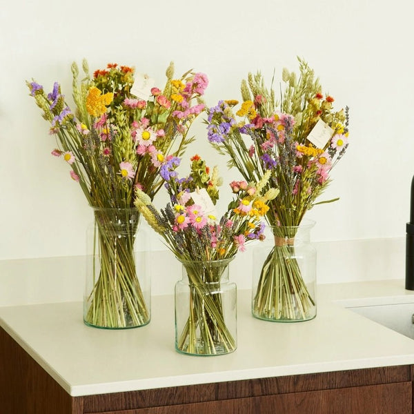 Wildflowers by Floriette Dried Flower Bouquet 50cm - Field - Plastic Freedom