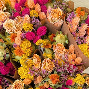 Wildflowers by Floriette Dried Flower Bouquet The Market Bunch - Plastic Freedom