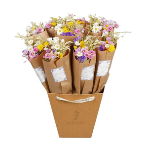 Wildflowers by Floriette Dried Flower Bouquet The Market Bunch - Plastic Freedom