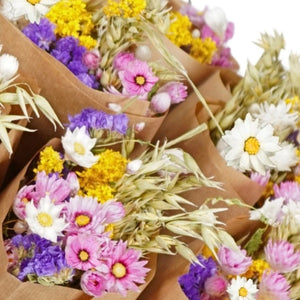 Wildflowers by Floriette Dried Flower Bouquet The Market Bunch - Plastic Freedom