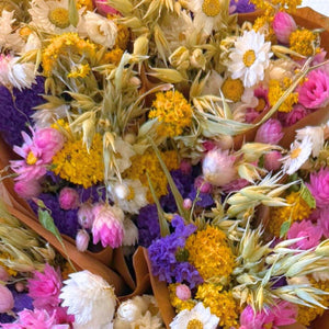 Wildflowers by Floriette Dried Flower Bouquet The Market Bunch - Plastic Freedom