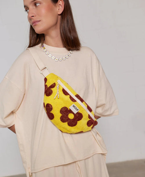 WOUF Organic Cotton Crossbody Bum Bag - Plastic Freedom