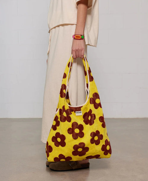 WOUF Organic Cotton Shoulder Tote Bag - Plastic Freedom