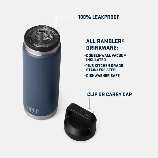 YETI RAMBLER® Bottle Chug Cap - 26oz / 760ml - Plastic Freedom