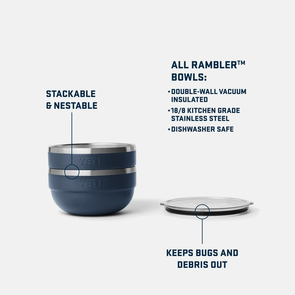 YETI RAMBLER Insulated Bowl - Plastic Freedom