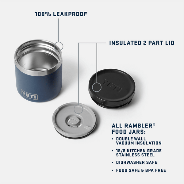 YETI RAMBLER® Insulated Food Jar - 8oz / 237ml - Plastic Freedom