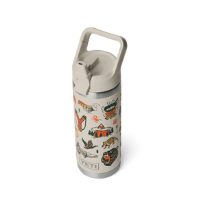 YETI RAMBLER® Straw Bottle Cape Summer Camp - 18oz / 532ml - Plastic Freedom