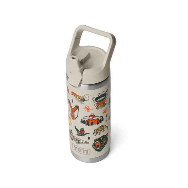 YETI RAMBLER® Straw Bottle Cape Summer Camp - 18oz / 532ml - Plastic Freedom