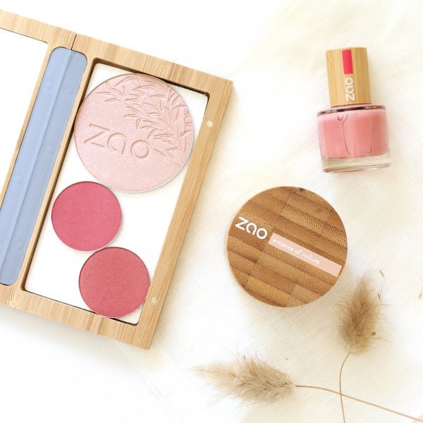 Zao Bamboo Magnetic Palette - Medium - Plastic Freedom