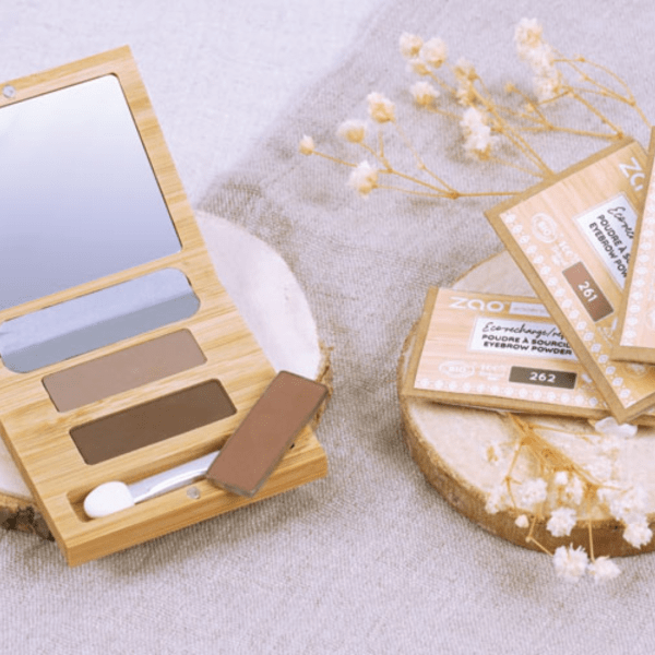 Zao Eyebrow Powder - Rectangular Refill - Plastic Freedom
