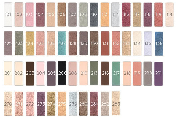 Zao Pearly Eyeshadow - Rectangle Refill - Plastic Freedom