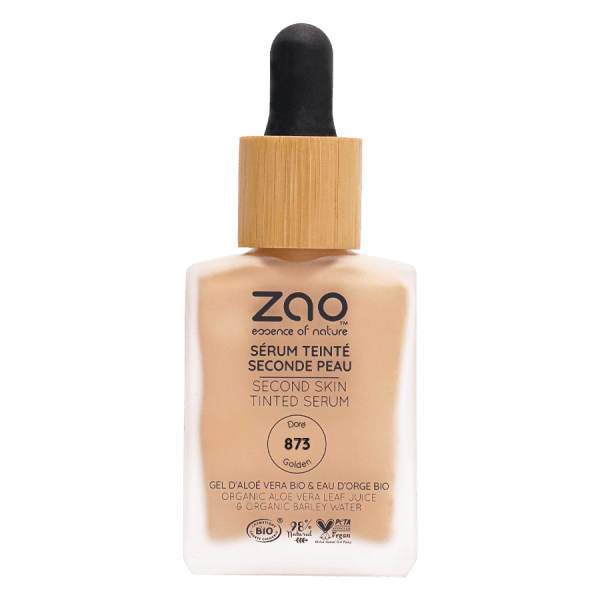 Zao Second Skin Tinted Serum - Plastic Freedom