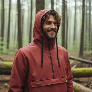 Rapanui Fleece Lined Smock Water Resistant Men's Jacket