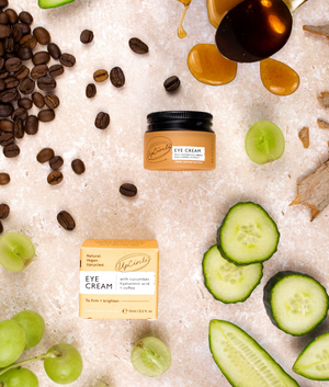 UpCircle Eye Cream with Hyaluronic Acid + Coffee