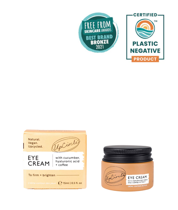 UpCircle Eye Cream with Hyaluronic Acid + Coffee